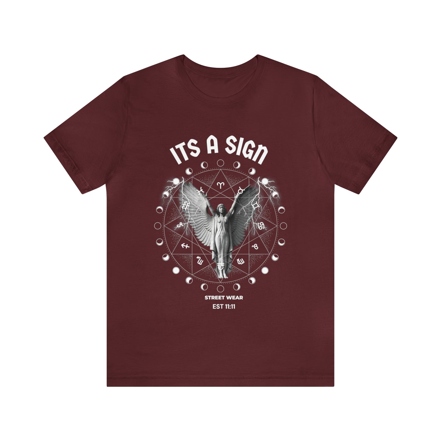 Angel Moon Zodiac Tee