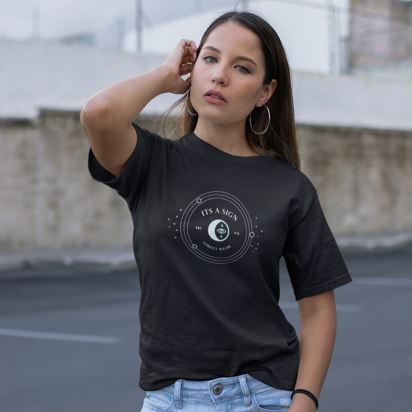 Its A Sign Signature Logo Tee