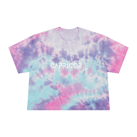 Capricorn Tie-Dye Crop Tee