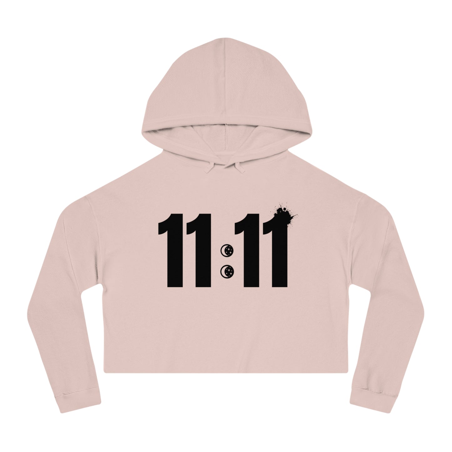 11:11 Cropped Hooded Sweatshirt