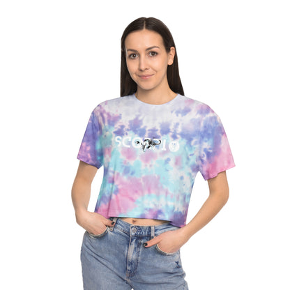 Scorpio Tie-Dye Crop Tee