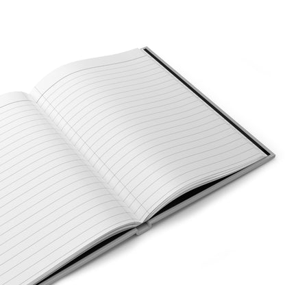 Eleven '11' Hardcover Journal — Minimal Angel Graphic Notebook