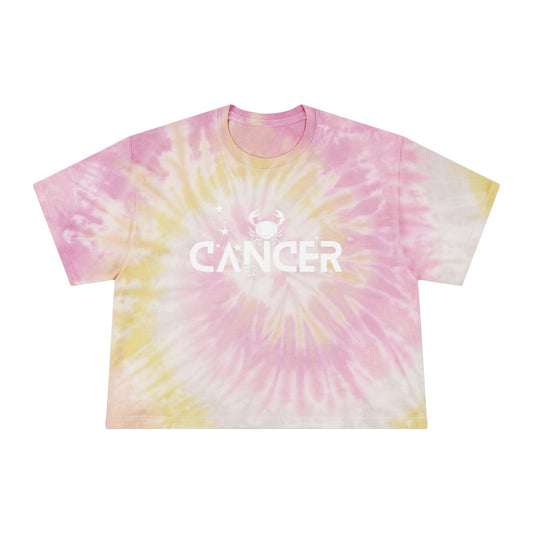 Cancer Tie-Dye Crop Tee