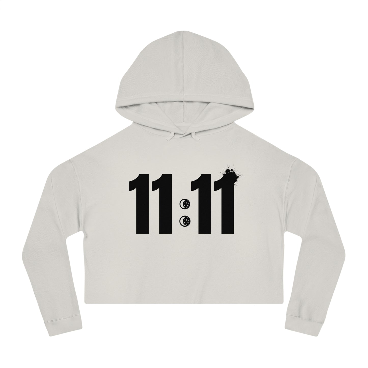 11:11 Cropped Hooded Sweatshirt