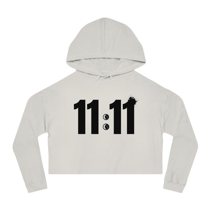 11:11 Cropped Hooded Sweatshirt