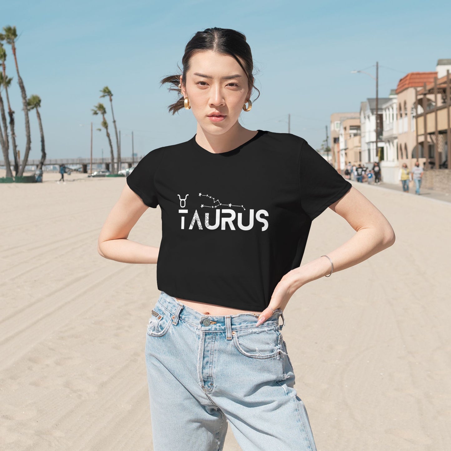 Taurus Cropped Tee