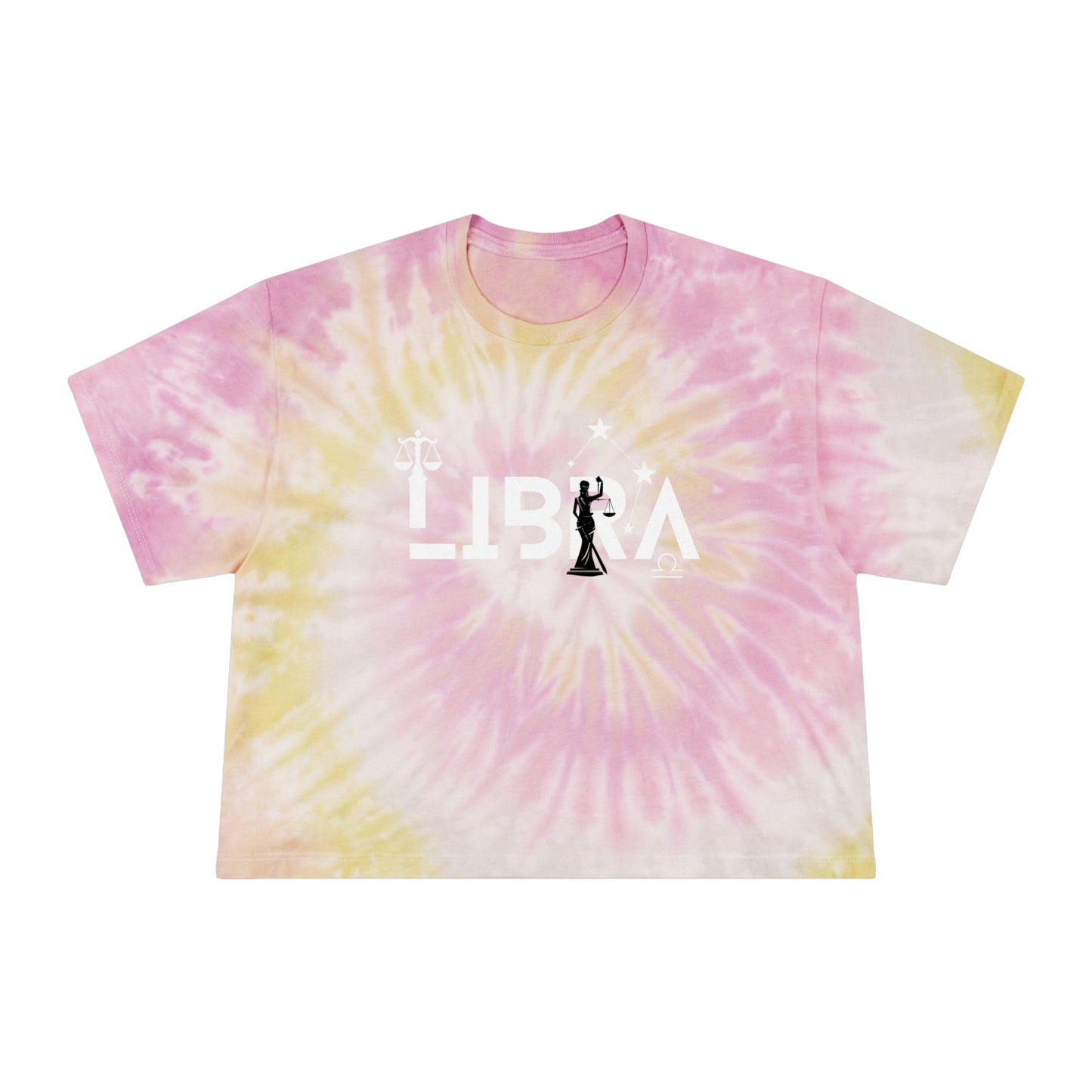 Libra Tie-Dye Crop Tee