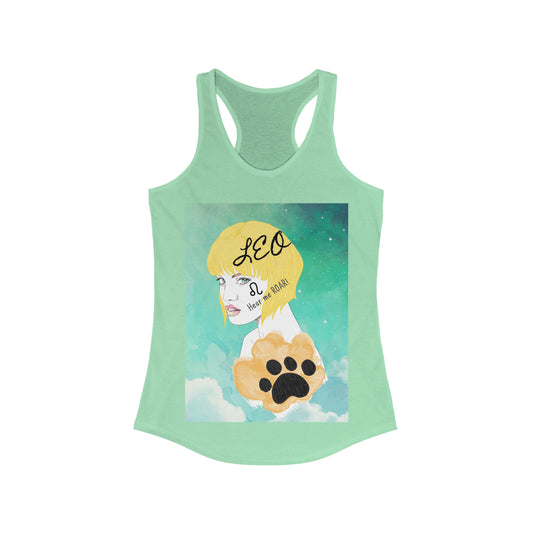 Leo Lady Racerback Tank