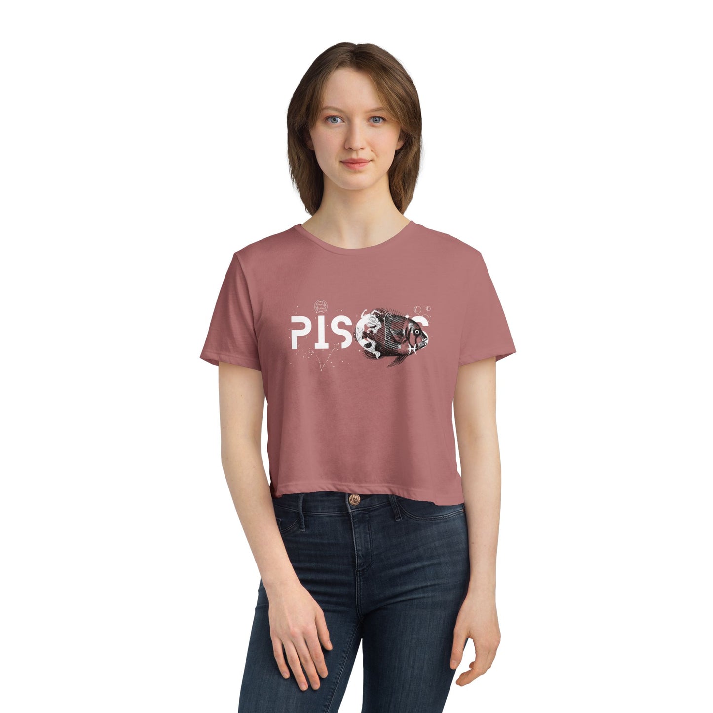 Pisces  Cropped Tee
