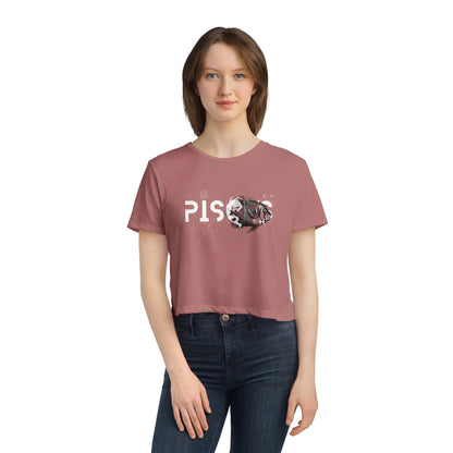 Pisces  Cropped Tee