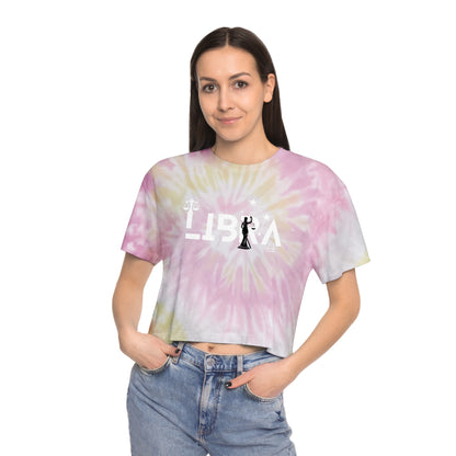 Libra Tie-Dye Crop Tee