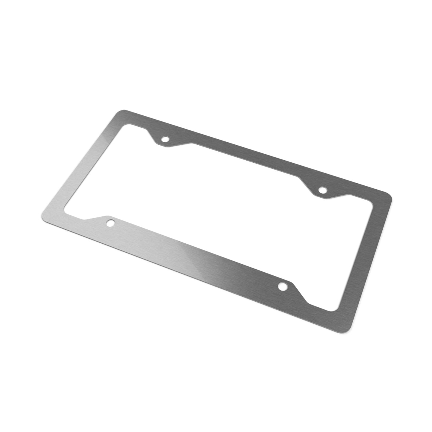 Metal License Plate Frame — “11:11 It’s a Sign” Stainless Steel Car Plate Frame