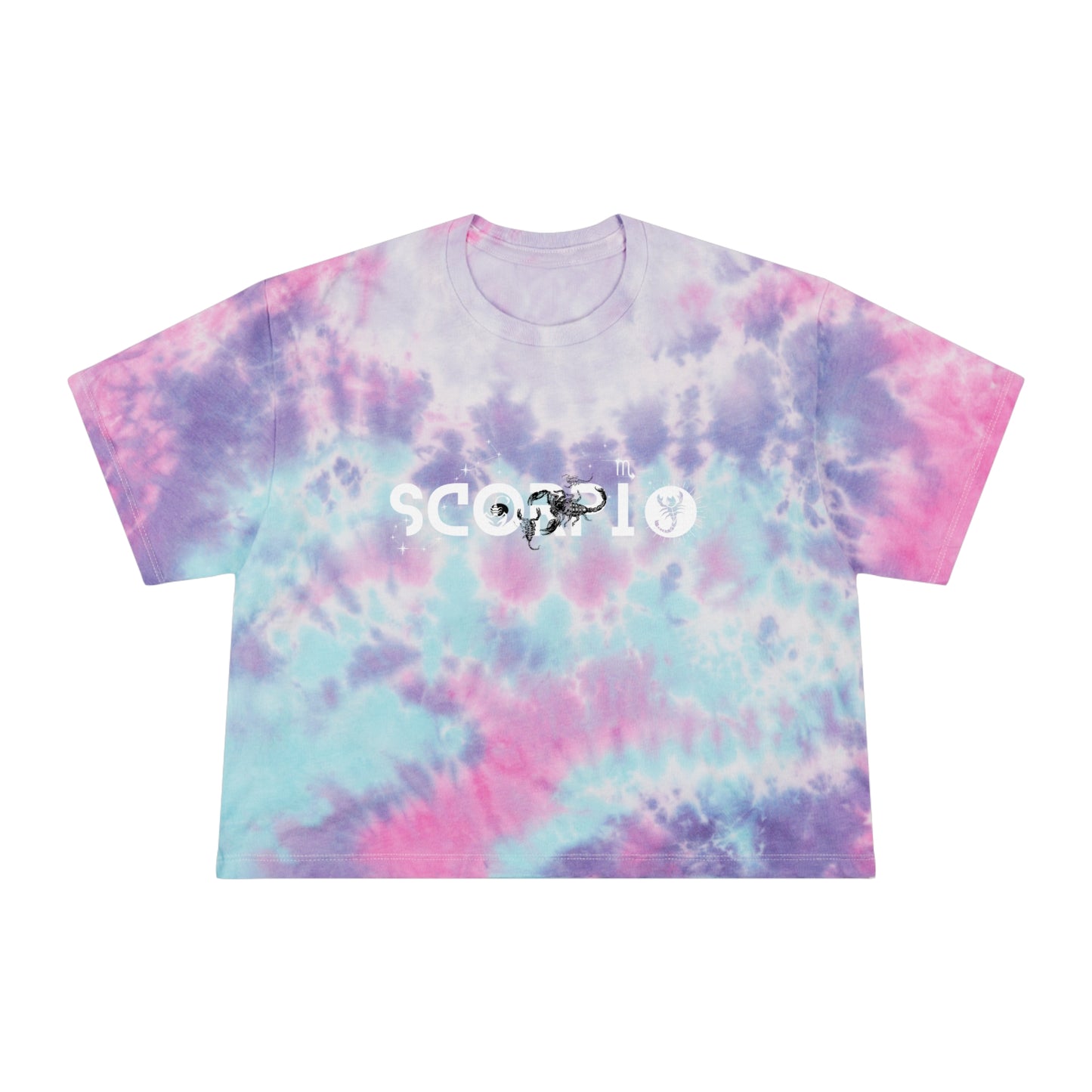 Scorpio Tie-Dye Crop Tee