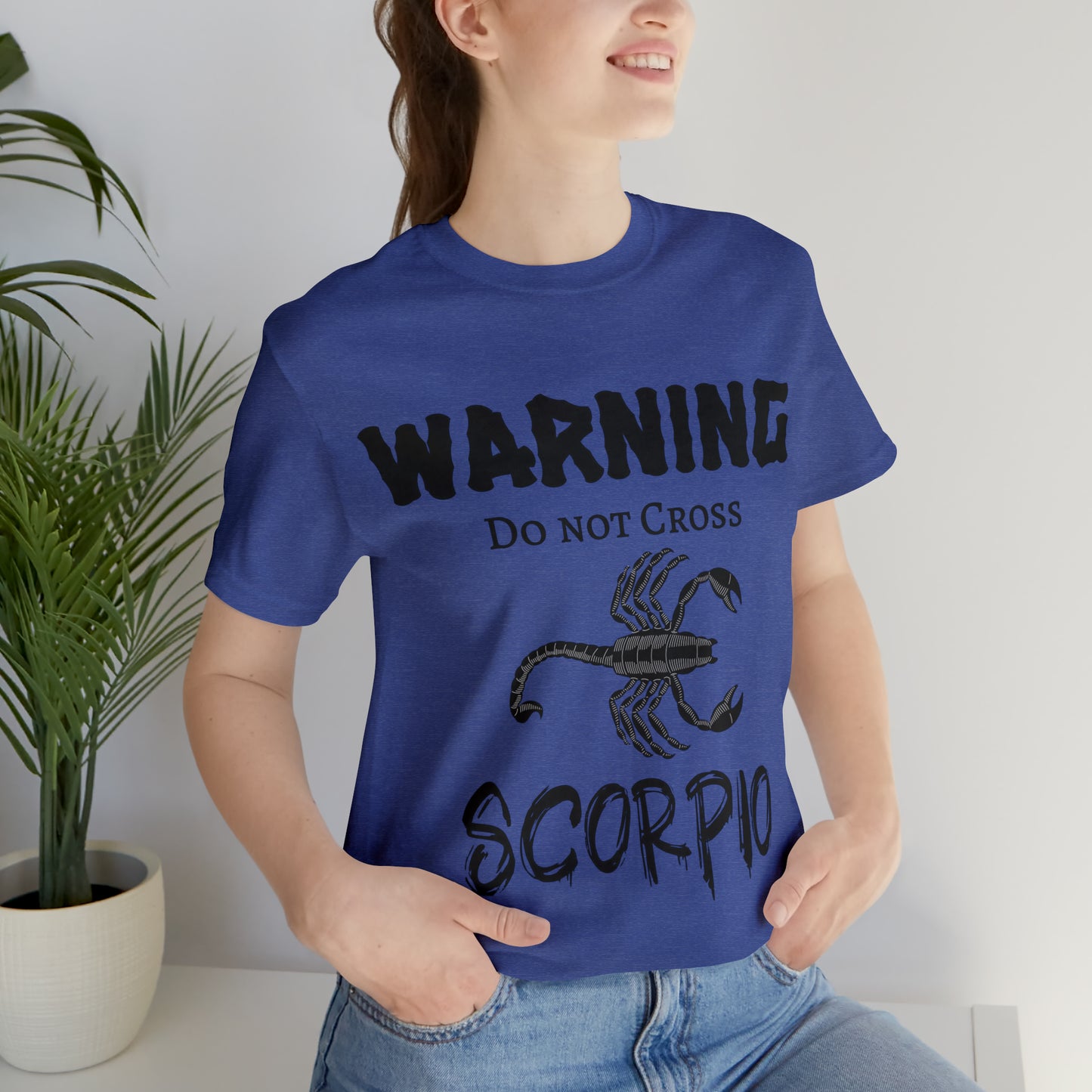 Scorpio -Warning Do not Cross Tee