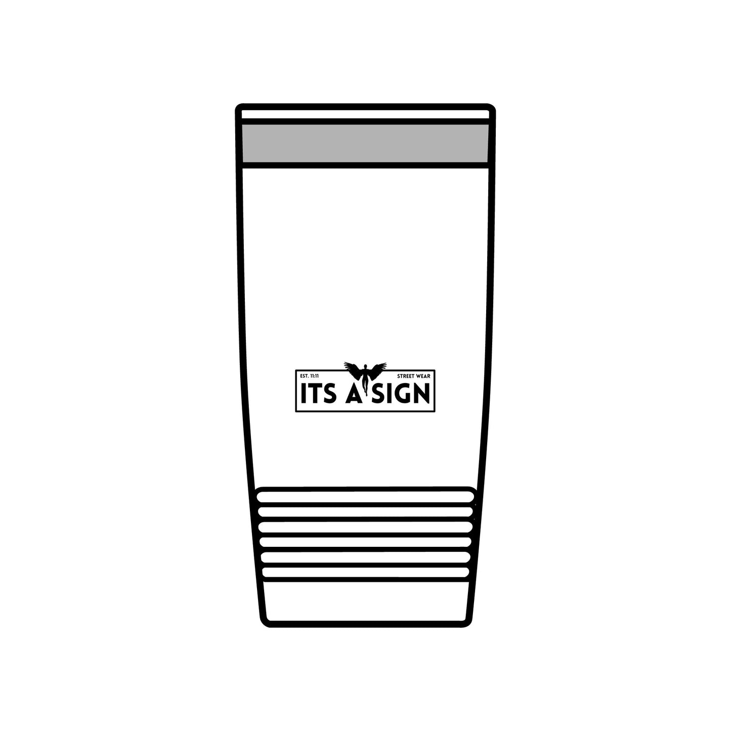 20oz Insulated Tumbler - Eleven 11 Angel Design