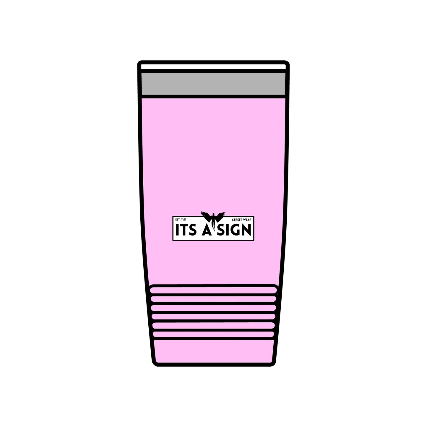 20oz Insulated Tumbler - Eleven 11 Angel Design