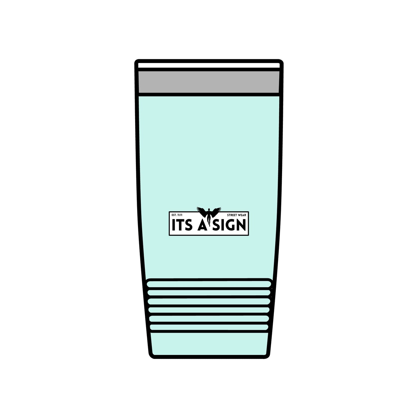 20oz Insulated Tumbler - Eleven 11 Angel Design