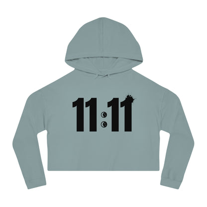 11:11 Cropped Hooded Sweatshirt