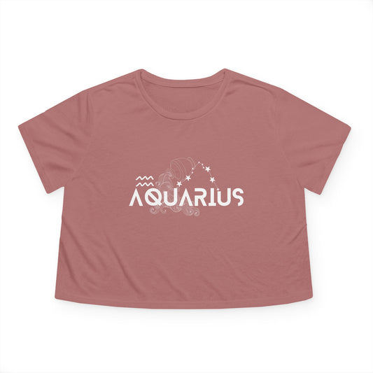 Aquarius Cropped Tee