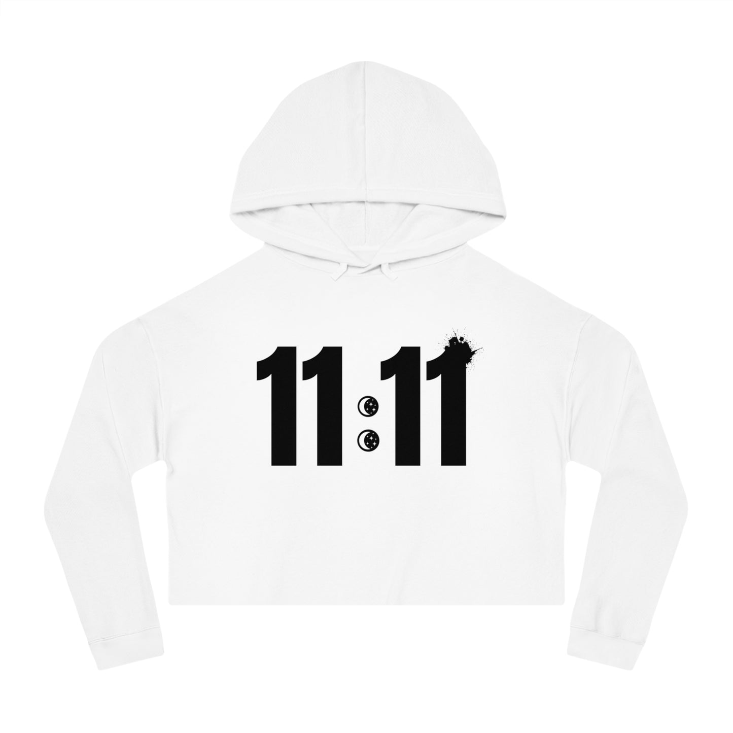 11:11 Cropped Hooded Sweatshirt