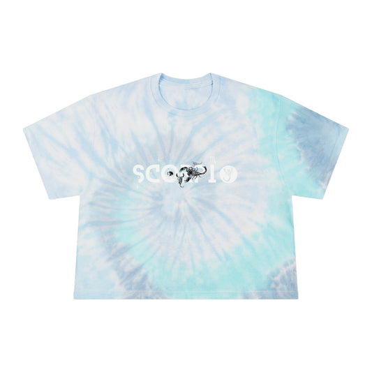 Scorpio Tie-Dye Crop Tee