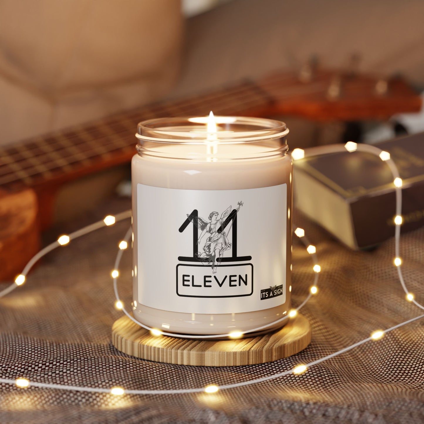 Eleven 11 Scented Soy Candle - 9oz Aromatherapy Jar (Birthday/Anniversary Gift)