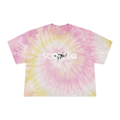 Scorpio Tie-Dye Crop Tee