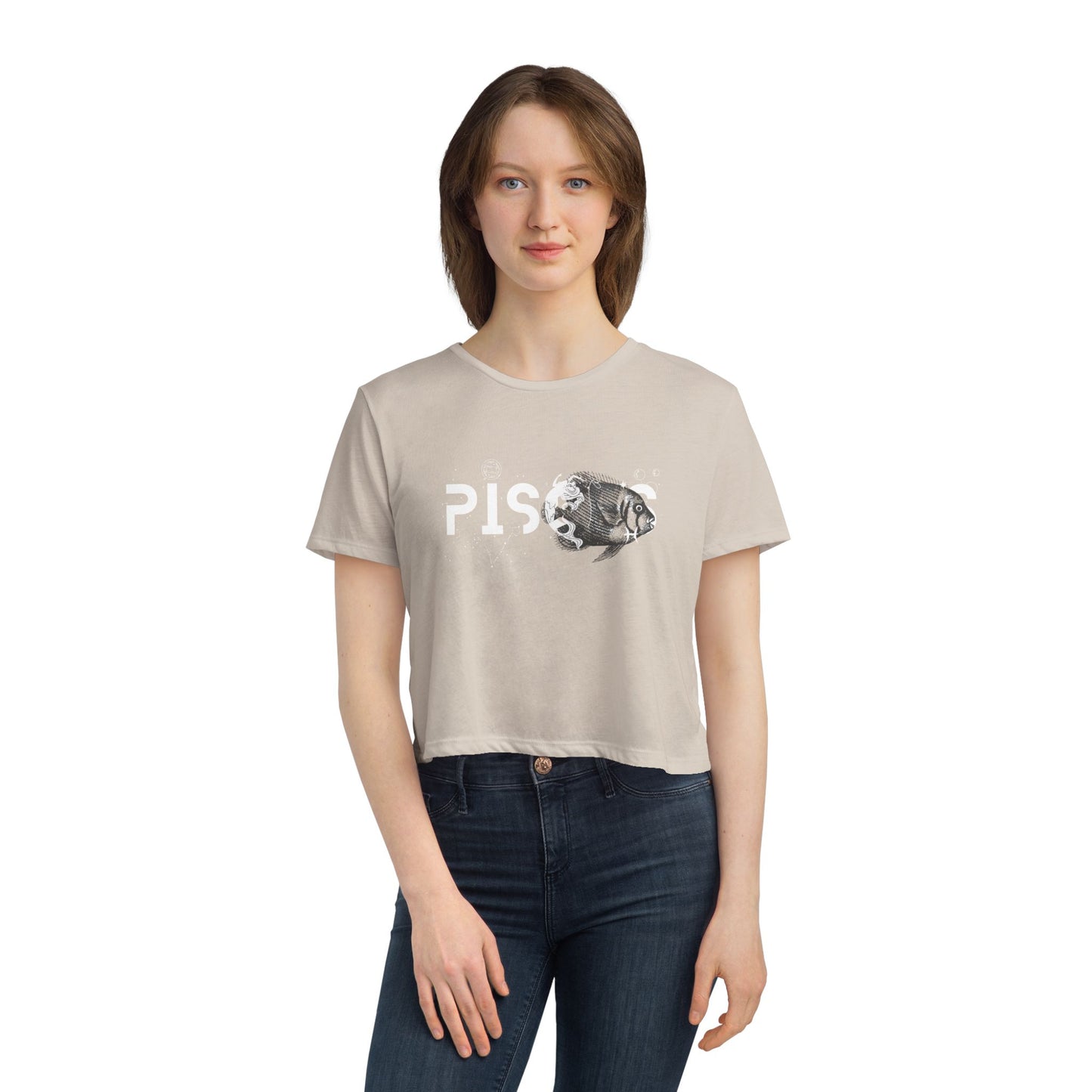 Pisces  Cropped Tee