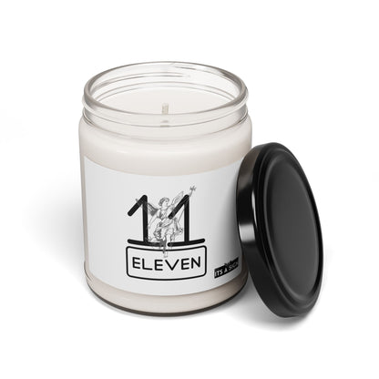 Eleven 11 Scented Soy Candle - 9oz Aromatherapy Jar (Birthday/Anniversary Gift)