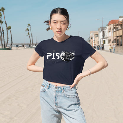 Pisces  Cropped Tee
