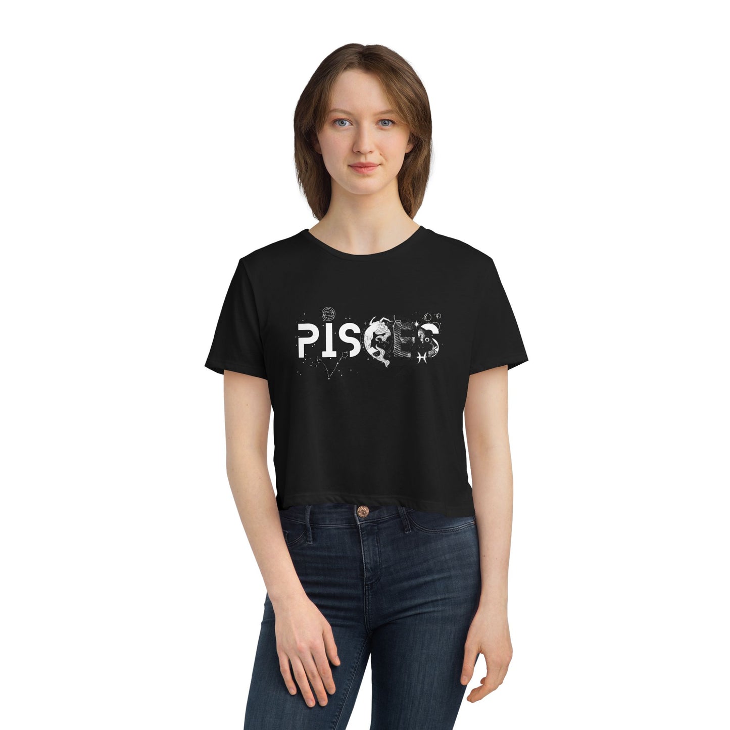 Pisces  Cropped Tee